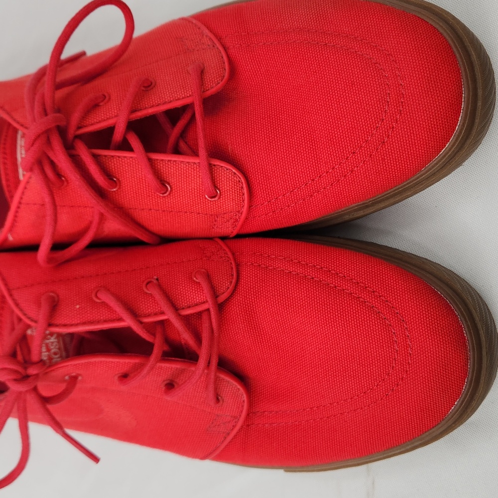 Nike Zoom Stefan Janoski Red Gum Sneakers Skateboarding 333824-662 - Picture 5 of 8